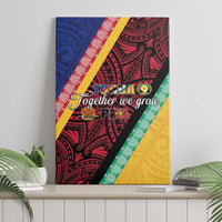 Love Torba PNG Day Canvas Wall Art Together We Grow - Polynesian Pride