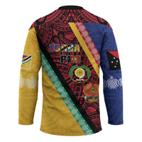 Love Torba PNG Day Hockey Jersey Together We Grow LT05 - Polynesian Pride