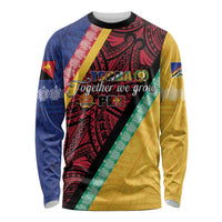 Love Torba PNG Day Long Sleeve Shirt Together We Grow LT05 Unisex Colorful - Polynesian Pride