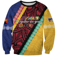 Love Torba PNG Day Sweatshirt Together We Grow LT05 Unisex Colorful - Polynesian Pride