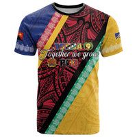 Love Torba PNG Day T Shirt Together We Grow - Polynesian Pride