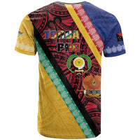 Love Torba PNG Day T Shirt Together We Grow - Polynesian Pride