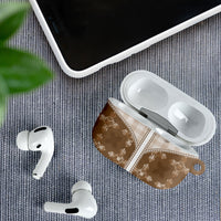 Beige Hawaii Paniolo Quilt Motif AirPods Case