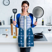 Blue Hawaii Paniolo Quilt Motif Apron