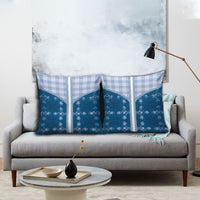 Blue Hawaii Paniolo Quilt Motif Pillow Cover