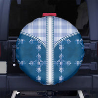 Blue Hawaii Paniolo Quilt Motif Spare Tire Cover
