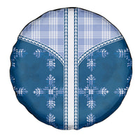 Blue Hawaii Paniolo Quilt Motif Spare Tire Cover
