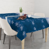 Blue Hawaii Paniolo Quilt Motif Tablecloth