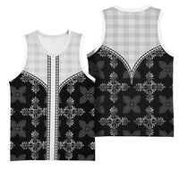 Black Hawaii Paniolo Quilt Motif Basketball Jersey
