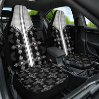 Black Hawaii Paniolo Quilt Motif Car Seat Cover