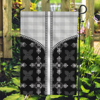 Black Hawaii Paniolo Quilt Motif Garden Flag