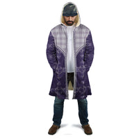 Purple Hawaii Paniolo Quilt Motif Cloak