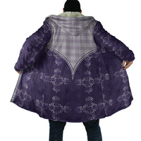 Purple Hawaii Paniolo Quilt Motif Cloak
