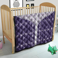 Purple Hawaii Paniolo Quilt Motif Quilt