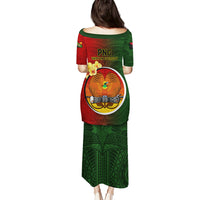 Papua New Guinea Chimbu Province Puletasi Mix Coat Of Arms Polynesian Pattern LT05 - Polynesian Pride