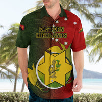 Personalized Papua New Guinea Eastern Highlands Province Hawaiian Shirt Mix Coat Of Arms Polynesian Pattern LT05 - Polynesian Pride