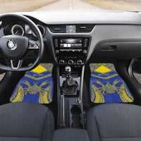 Niue The Rock Of Polynesia Car Mats Peniamina Gospel Day Blue Version