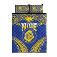 Niue The Rock Of Polynesia Quilt Bed Set Peniamina Gospel Day Blue Version