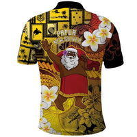 Papua New Guinea Retro Christmas Polo Shirt Hamamas Krismas - Polynesian Pride
