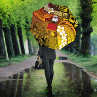 Papua New Guinea Retro Christmas Umbrella Hamamas Krismas - Polynesian Pride