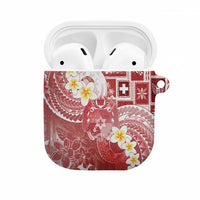 Tonga Christmas AirPods Case Kilisimasi Fiefia Retro Style Red - Polynesian Pride
