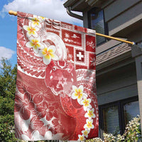 Tonga Christmas Garden Flag Kilisimasi Fiefia Retro Style Red - Polynesian Pride