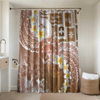 Tonga Christmas Bathroom Set Kilisimasi Fiefia Retro Style Brown - Polynesian Pride