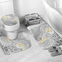 Tonga Christmas Bathroom Set Kilisimasi Fiefia Retro Style White - Polynesian Pride