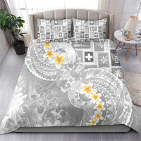 Tonga Christmas Bedding Set Kilisimasi Fiefia Retro Style White - Polynesian Pride