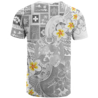 Tonga Christmas T Shirt Kilisimasi Fiefia Retro Style White - Polynesian Pride