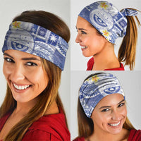 Federated States Of Micronesia Christmas Neck Gaiter Retro Style Bright Version - Polynesian Pride