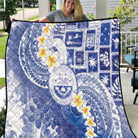 Federated States Of Micronesia Christmas Quilt Retro Style Bright Version - Polynesian Pride