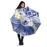 Federated States Of Micronesia Christmas Umbrella Retro Style Bright Version - Polynesian Pride