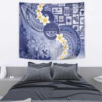 Federated States Of Micronesia Christmas Tapestry Retro Style Dark Version - Polynesian Pride
