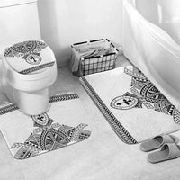 Personalised Melanesian Brotherhood Bathroom Set With Tribal Pattern - Polynesian Pride