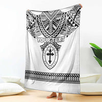 Personalised Melanesian Brotherhood Blanket With Tribal Pattern - Polynesian Pride