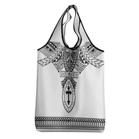 Personalised Melanesian Brotherhood Grocery Bag With Tribal Pattern - Polynesian Pride