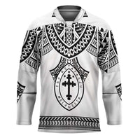 Personalised Melanesian Brotherhood Hockey Jersey With Tribal Pattern - Polynesian Pride