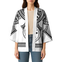 Personalised Melanesian Brotherhood Kimono With Tribal Pattern - Polynesian Pride