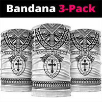 Personalised Melanesian Brotherhood Neck Gaiter With Tribal Pattern - Polynesian Pride