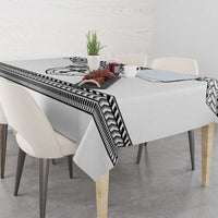Personalised Melanesian Brotherhood Tablecloth With Tribal Pattern - Polynesian Pride