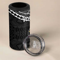 Personalised Melanesian Brotherhood 4 in 1 Can Cooler Tumbler Ministry Faith And Mission - Polynesian Pride