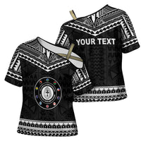 Personalised Melanesian Brotherhood Cross Shoulder Shirt Ministry Faith And Mission - Polynesian Pride