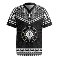 Personalised Melanesian Brotherhood Rugby Jersey Ministry Faith And Mission - Polynesian Pride