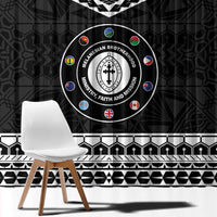 Melanesian Brotherhood Window Curtain Ministry Faith And Mission - Polynesian Pride