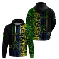 Custom Vanuatu Malampa Hoodie Polynesian Tribal LT6 - Polynesian Pride