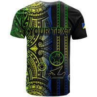 Custom Vanuatu Malampa T Shirt Polynesian Tribal LT6 - Polynesian Pride