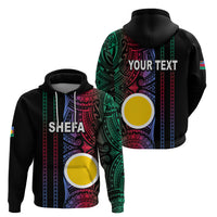 Custom Vanuatu Shefa Hoodie Polynesian Tribal LT6 - Polynesian Pride