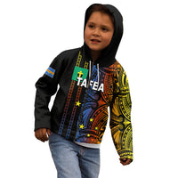 Custom Vanuatu Tafea Kid Hoodie Polynesian Tribal LT6 - Polynesian Pride