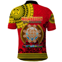 Papua New Guinea Polo Shirt Melanesian Festival 2023 LT6 - Polynesian Pride